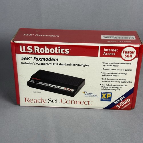 Modem fax 56k - 56k, robotics
