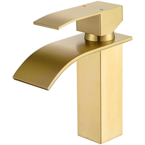 Rubinetto bagno cascata - , oro