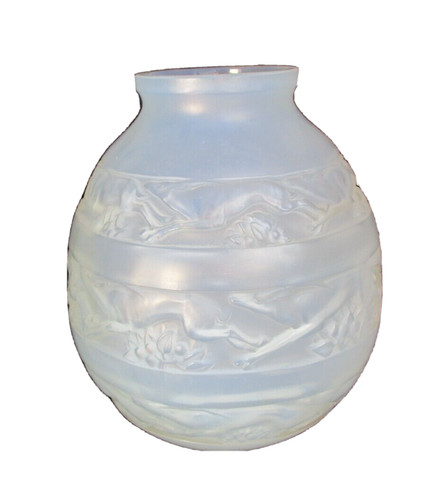 Vase décor antilopes rené - décor,