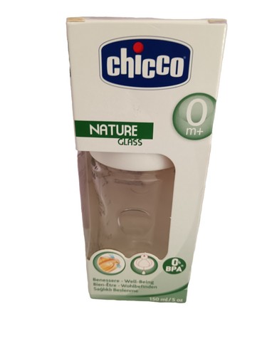Biberon chicco vetro benessere - vetro,