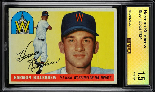 1955 topps harmon killebrew - 1955,