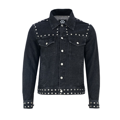 Giacca camionista denim slim