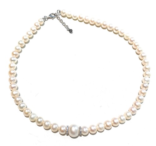 Collana donna perle freshwater - collana,