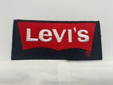 LEVI'S NUOVO RICAMO AZIENDA FERRO SU NOME TOPPA ETICHETTA