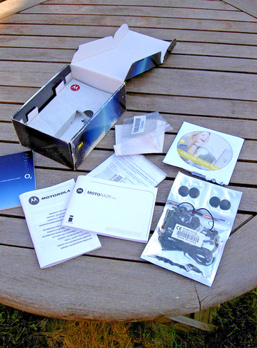 Motorola motorazr v3xx - motorola, scatola