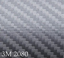 3M 2080 CFS201 Pellicola Car Wrapping Fibra Di Carbonio Antracite Riposizionamen