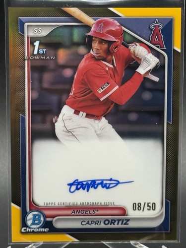2024 bowman capri ortiz - 2024, 1°