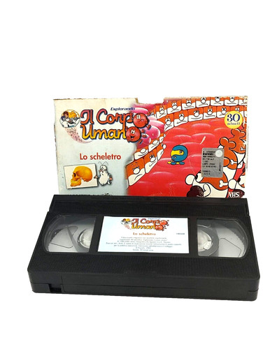Vhs esplorando corpo umano - vhs,