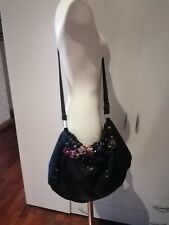 Borsa Tracolla Custo Barcelona Blu Con Applicazioni