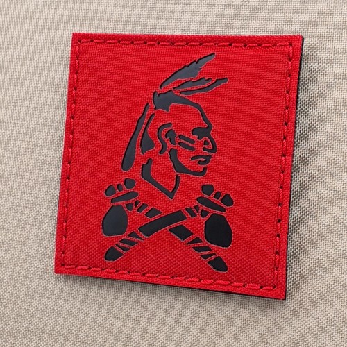 Patch red squadron seal team - patch,