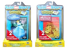 TELESTORY CARTUCCIA RACCONTA STORIE INTERATTIVO GIG CENERENTOLA IL RE LEONE