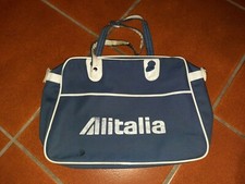 Borsa Alitalia vintage usata anni 70 da restaurare