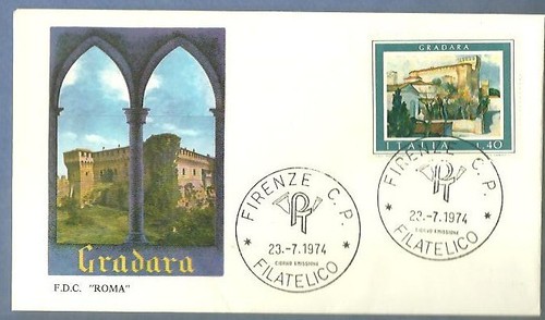 Italia busta roma - roma, 1974