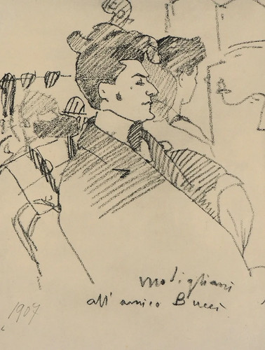 Amedeo modigliani portrait - modigliani, :