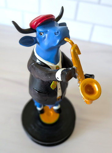 Cow parade blues 7729 - cow,