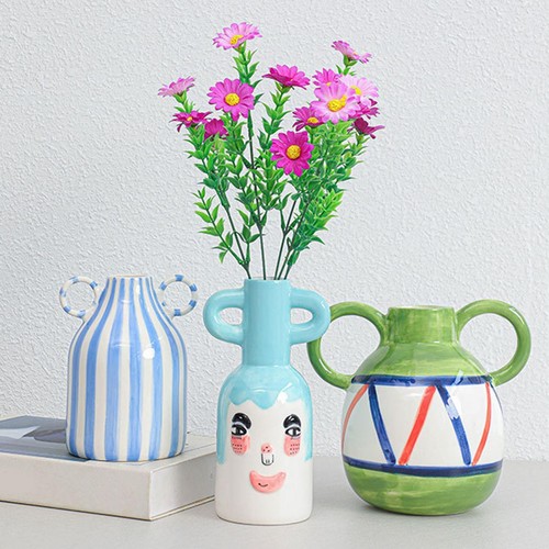 Vaso fiori decorativo - vaso,