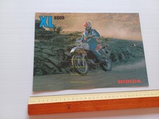 Honda XL 600 R 1985 depliant ITALIANO originale