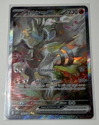 Pokémon reshiram full art - pokÉmon, ex