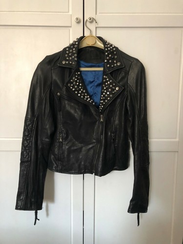 Giubbotto pelle pinko donna - giubbotto,