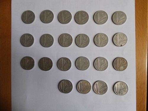 Repubblica italiana 10 lire - repubblica,