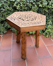 ANTICO SGABELLO - TABOURET  - TRE PIEDI - LEGNO - ORIGINALE - '900 - INTAGLIATO