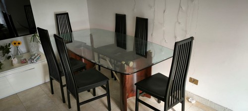 Set tavolo cristallo - tavolo,