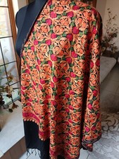 Kashmiri crewel schal - kashmiri,