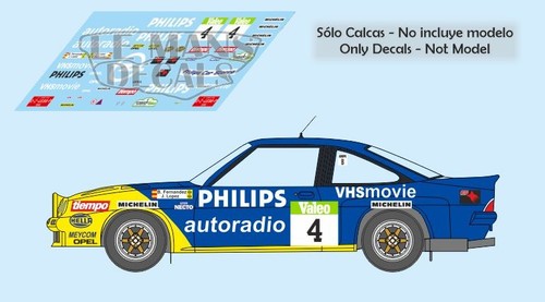 Decalcomanie opel manta 400 - decalcomanie,
