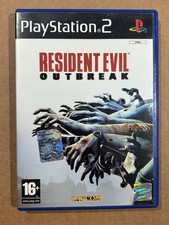 RESIDENT EVIL OUTBREAK SONY PS2 PLAYSTATION 2 COMPLETO MULTILINGUE Prima Edizion