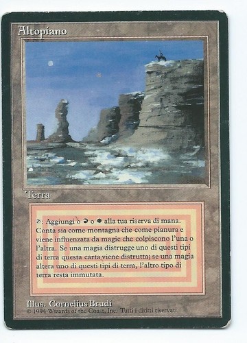 Magic mtg plateau fbb - fbb, foreign