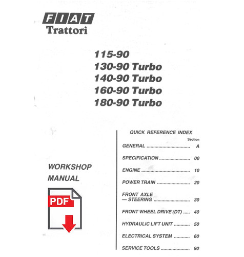 Fiat fiatagri 115 130 90 - 115-90, 130-90