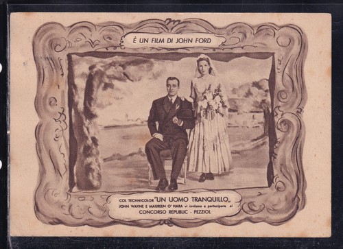 Cartolina film john - ford, un