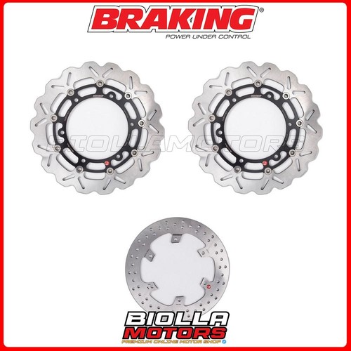 Kit dischi freno braking - dischi,