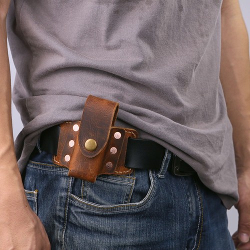 Fodero pelle per leatherman - in,