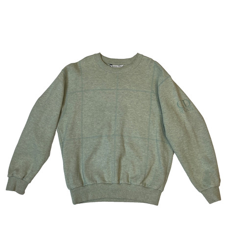 Felpa girocollo verde - , sportiva