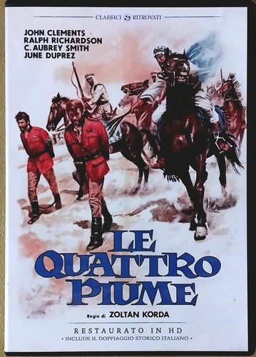 Quattro piume dvd 1939 - piume,