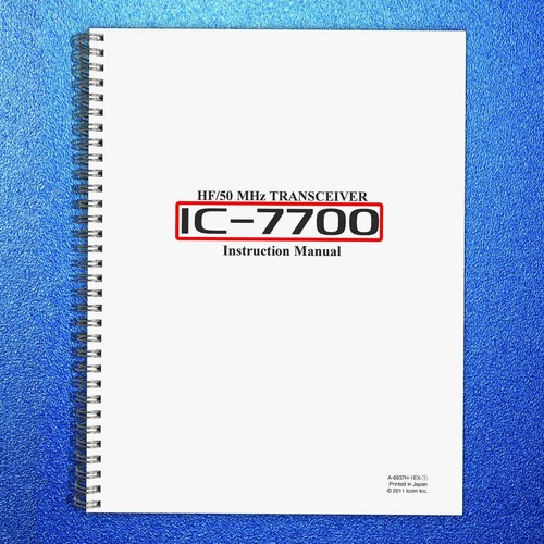 Icom 7700 50 - 50, mhz