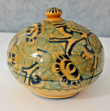 Cofanetto Scatola Portagioie  in Legno Dipinto a Mano Made in India Vintage