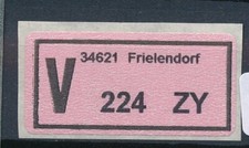 74658) ** Foglietto valore