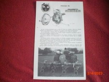 FEUILLET    PUBLICITAIRE    PRINCIPE  DU   MONOSEM   PNEUMATIC