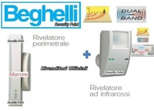 BEGHELLI INTELLIGENT PERIMETRALE 8073 + VOLUMETRICO 8154 ANTIFURTO ALLARME 8131