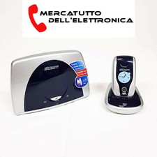 Telefono Cordless Telecom Aladino Flip, Rubrica, Fotocamera, Vivavoce, Blu