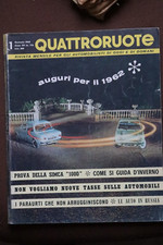 2 numeri Quattroruote anno 1962