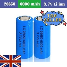 Lotto 26650 Batterie 3.7V
