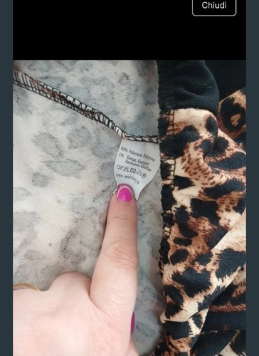 Completo leopardato - completo,