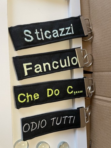 Portachiavi ricamo - portachiavi,