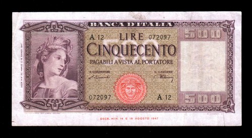 Repubblica italiana 500 - [nc],