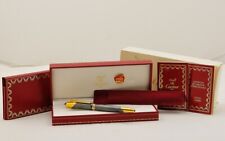 CARTIER COUGAR PENNA STILOGRAFICA 90S BOX & PAPERS FULL SET TOP CONDITION