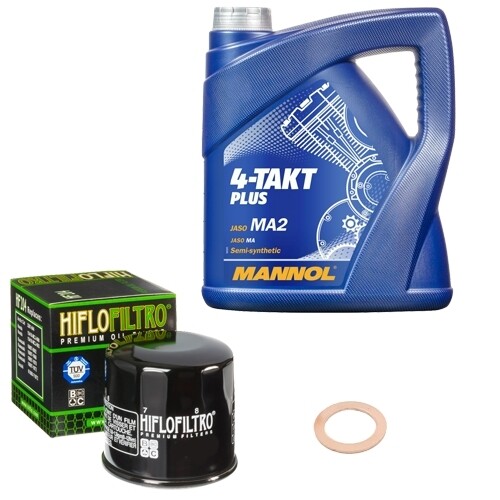 Kit filtro olio hiflo - olio, mannol