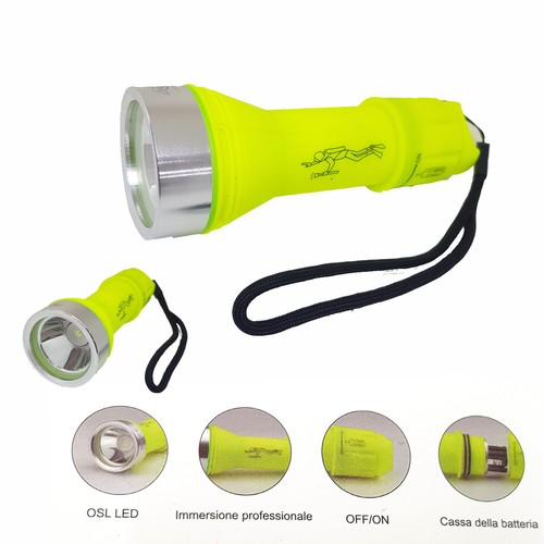 Torcia led sub subacquea - led,